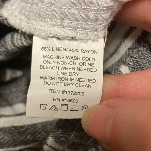 NWOT- Briggs linen blend pants - Picture 6 of 6